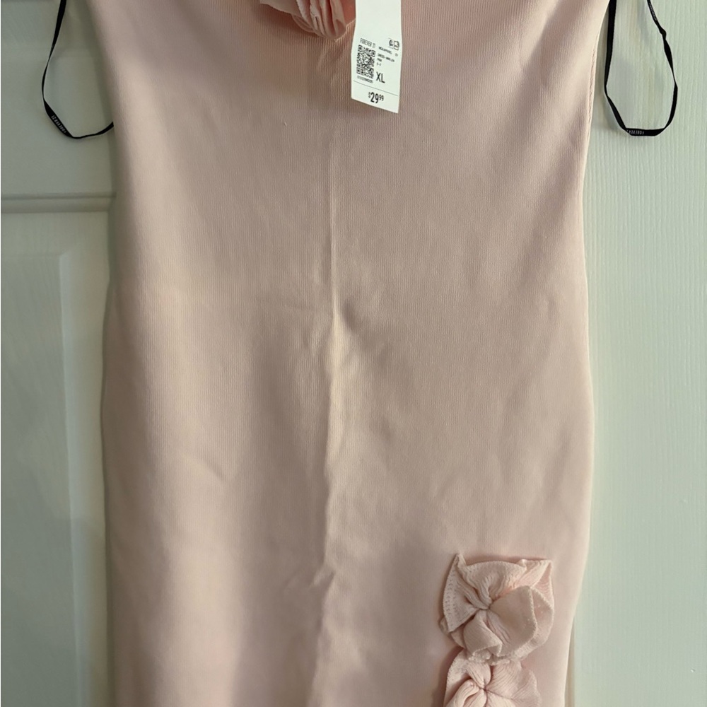 Forever 21 Light Pink Floral Dress